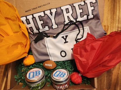 AQB HEY REF! T-Shirt Gift Pack with Penalty and Challenge Flags